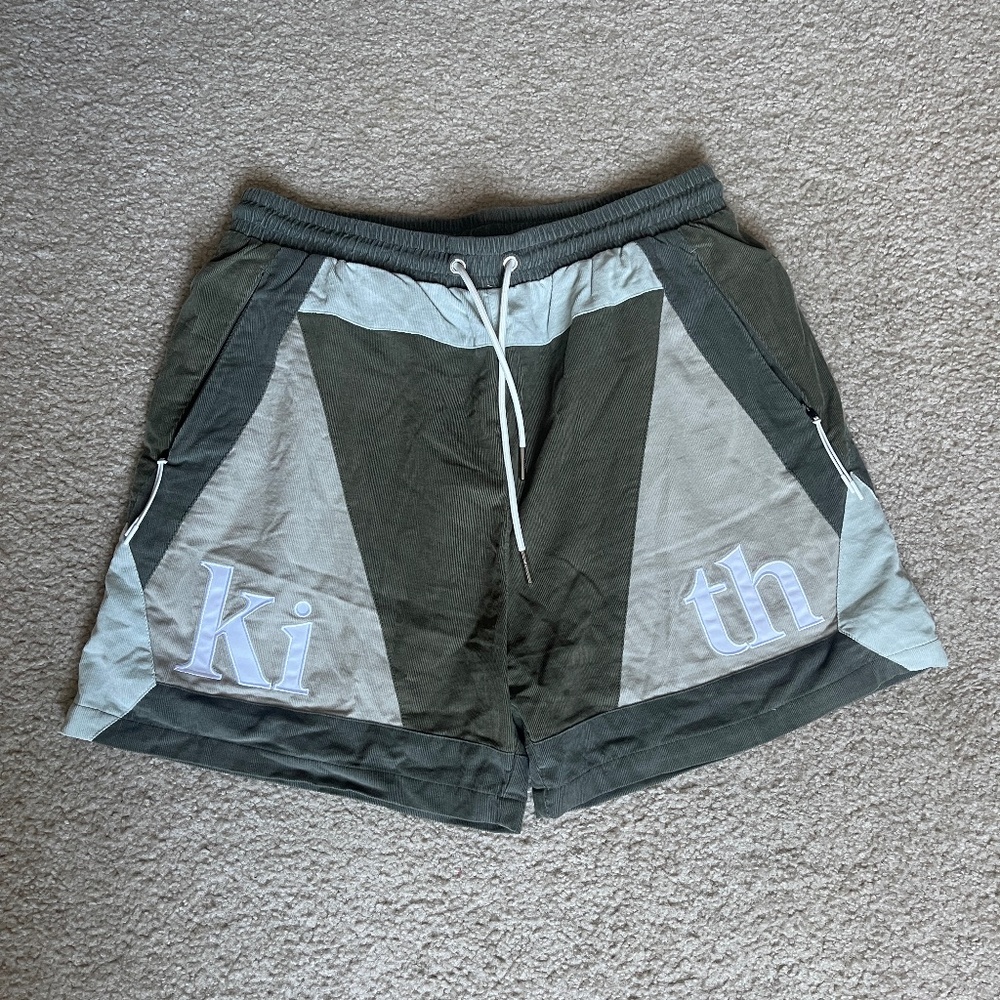 Kith Micro Cord Curtis Paneled Short - Flagstaff (Medium)